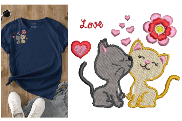 Cats Embroidery Designs